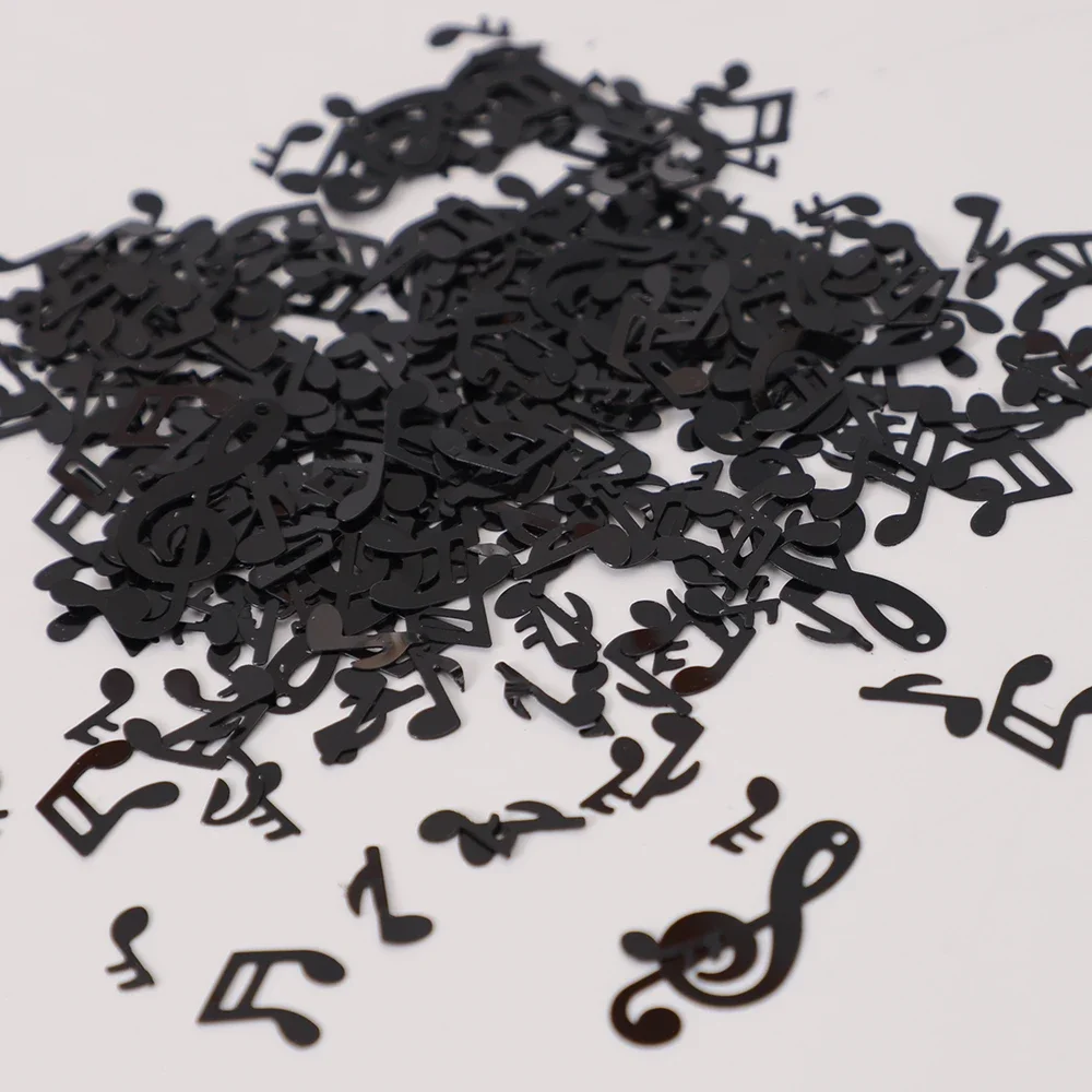 

Черные музыкальные ноты конфетти MOONBIFFY 15г