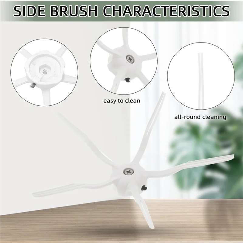 A60T Новый для Roborock S5S5 MaxS6S6 MaxvS6 PureE4E5S51S52S55 Роликовая боковая щетка Фильтр Аксессуары для швабры Часть (art.: 3920cfdf6a550) - 3920cfdf6a550