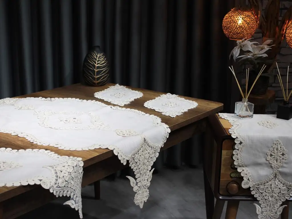 

Land Of dowry Dewlap Linen 5 Piece Lounge Team Cappucino