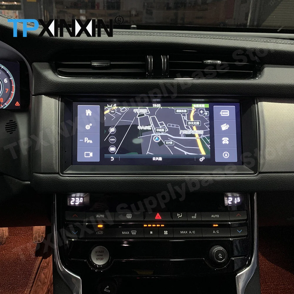 Автомобильный радиоприемник 128G Carplay 2-диновый стереоприемник Android 12 для Jaguar XF XFL 2016