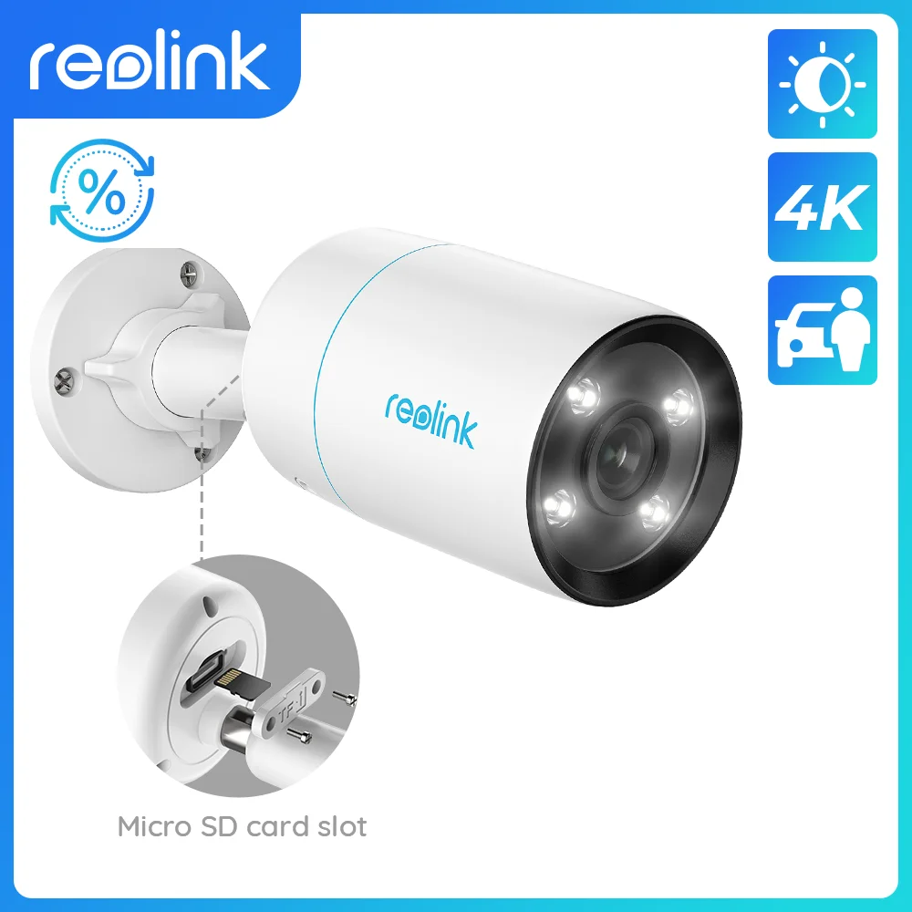 [Восстановленная коллекция камер] Reolink Smart IP PoE/ WiFi камера безопасности