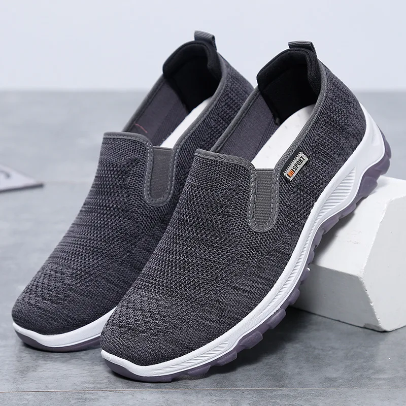 

New Trendy Running Shoes Shoes Men's Fashion Casual Shoes Slip-on Soft Sole Sneakers Men's