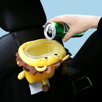 cute convenient universal bin trash can durable car animal shape easy installation animal shape litter for door hanging