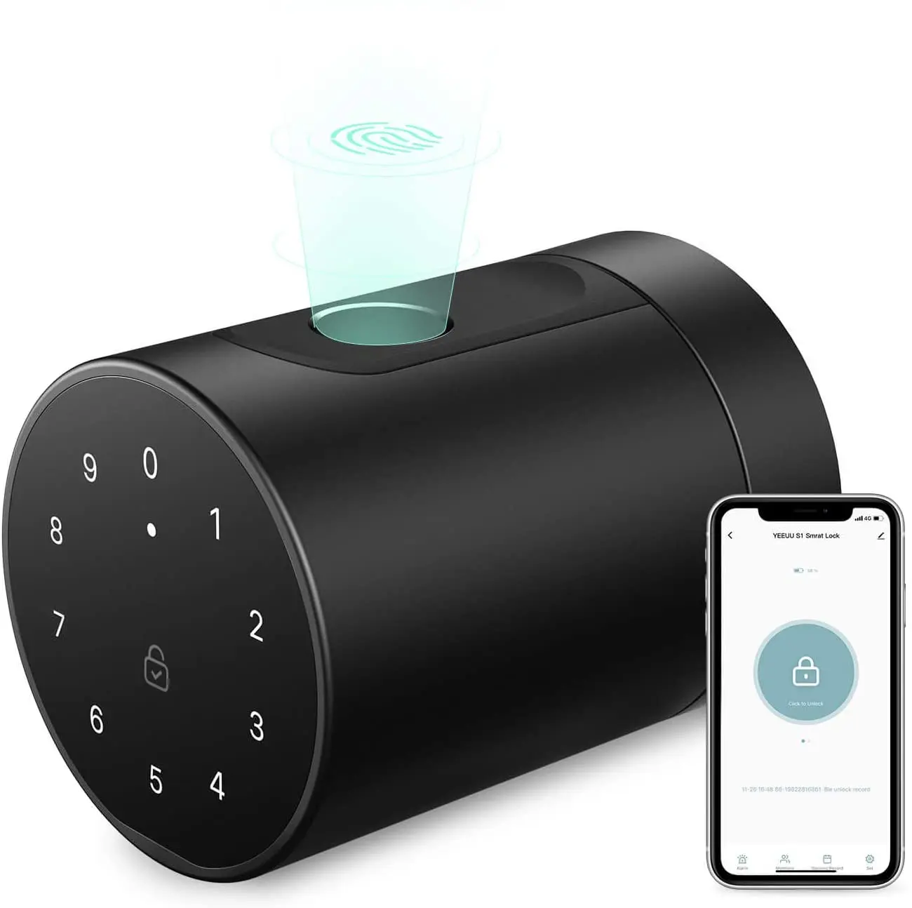

YOUHE s170 Advanced Smart Door Lock Smart Door Knob Lock with Fingerprint Code Door Lock YH-170