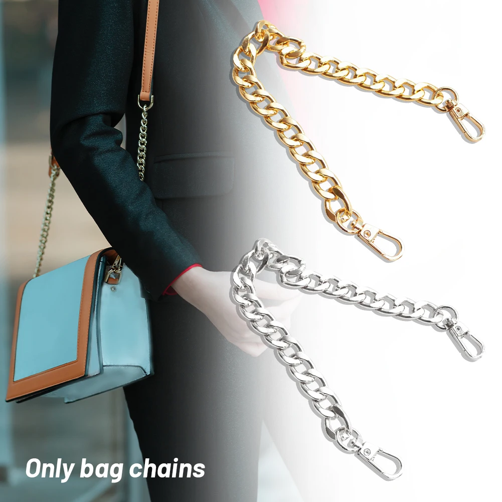 

4pcs 7.9inch Aluminum Multipurpose With Swivel Clasps Bag Chain Purse For Women