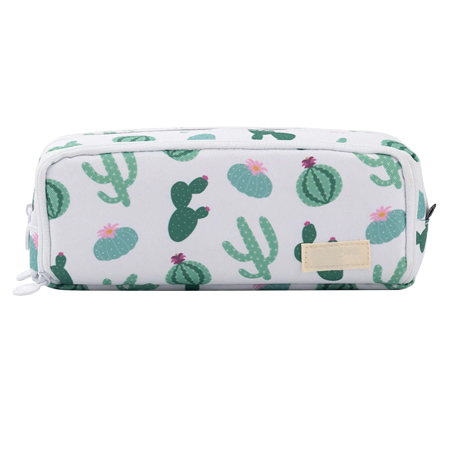 

Desktop Organizer Outdoor Carry For Travel With Zipper Flexible Portable School Cute Cartoon Polyester Cosmetic Bag Pencil Case
