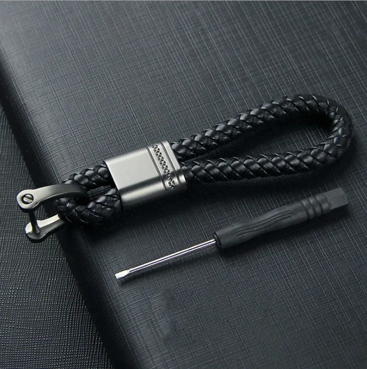 

Кожаный Брелок Ручной Работы Для Мужчин И Женщин, Держатель Для Автомобильных Ключей, Подвеска На Пояс, Подарок, Украшение