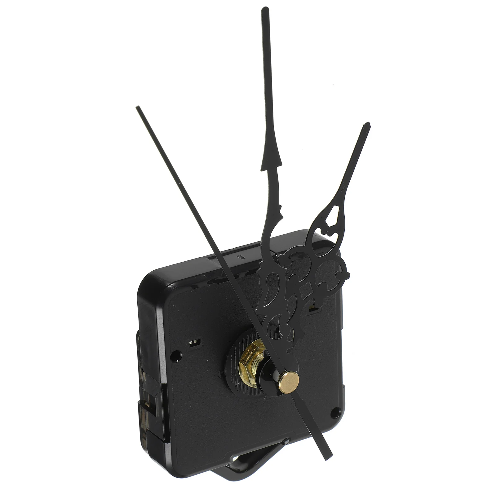 

Кварцевые настенные часы с крючком, монтажные аксессуары, бесшумное движение второго электронных часов (черный)