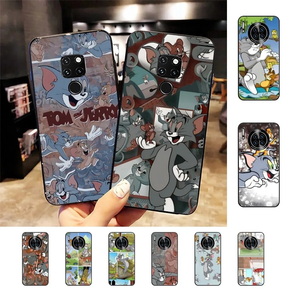

T-Tom J-Jerry Cat iphone case For Huawei Mate 10 20 30 40 50 lite pro Nova 3 3i 5 6 SE 7 pro 7SE