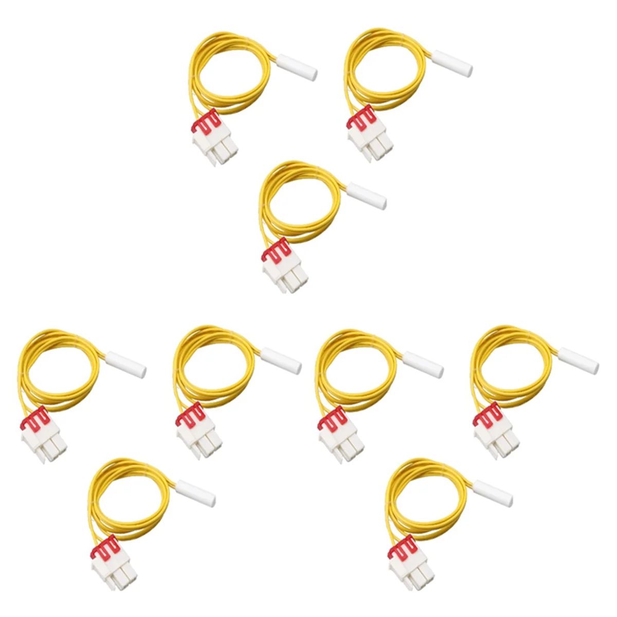

9Pcs DA32-00006W Refrigerator Defrost Temp Sensor Replacement for AP41336842 DA32-10105R DA32-10105R