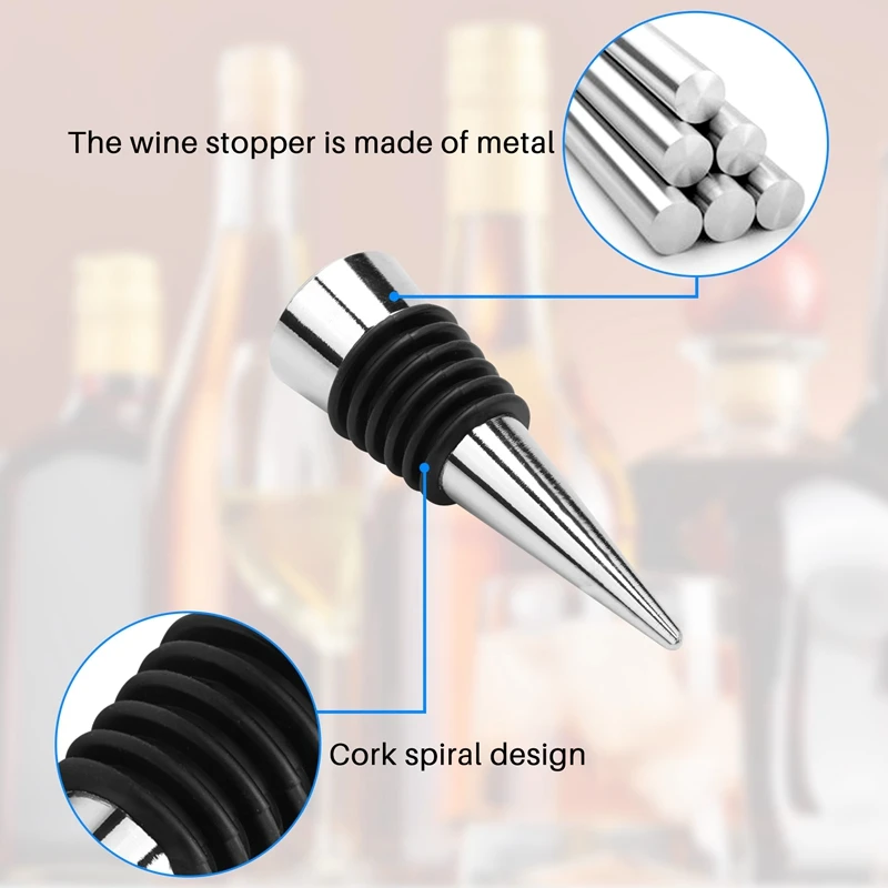 Пробка для вина 10 шт. многоразовые пробки бутылок с герметичной пробкой пробка