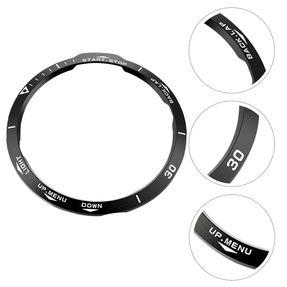 

Metal Bezel Watch Ring 6X Ring Accessories Scaled Case Accessories Protective Film