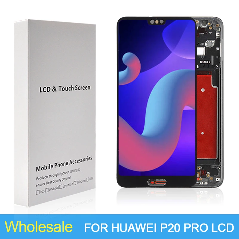 Оригинальный дисплей 6 1 дюйма для Huawei P20 Pro ЖК-дисплей с сенсорным экраном и