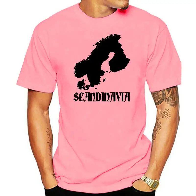 

T-shirt Sweden Norway Denmark Finland Tee Short Great Discount 100% Cotton High Quality T Shirt High Quality