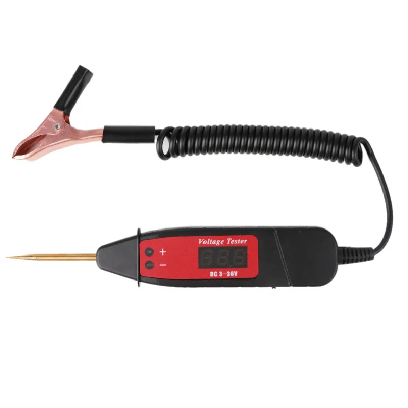 Universal 5-36V LCD Digital Circuit Tester Voltage Meter Pen Car Scanner Power Probe Automotive Diagnostic Tool#291208 |