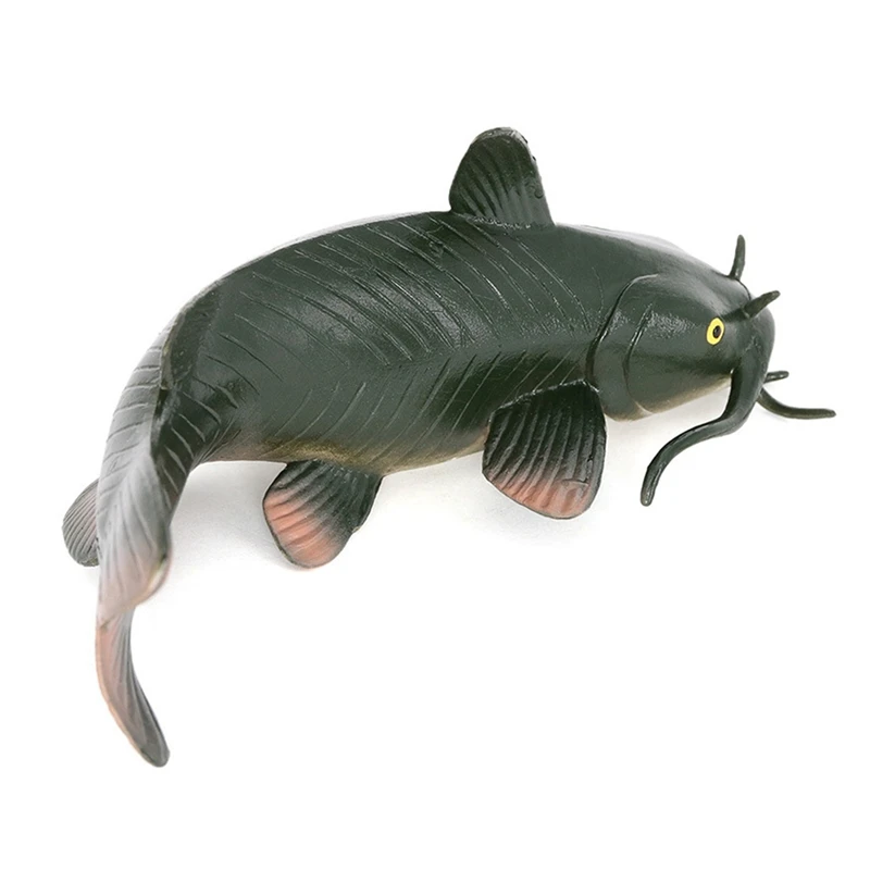 

2X Children's Simulation Aquatic Animal Catfish Model Toy Solid Static Ornaments Action Figure Model Toy Kid Gifts A