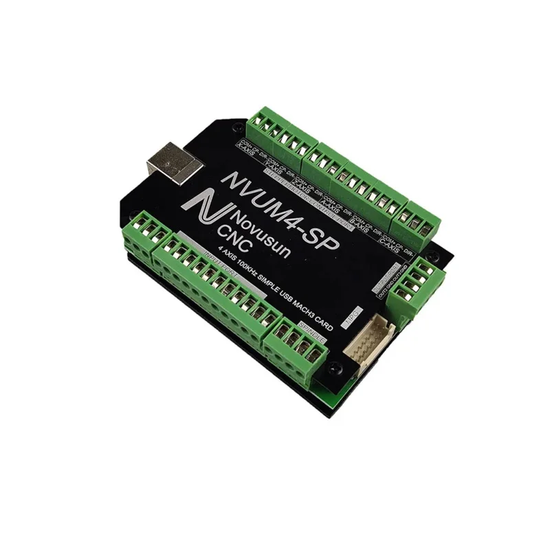 NVUM 4-осевая USB-карта Mach3 300 кГц Фрезерный станок с ЧПУ 3 4 5 6-осевая плата управления