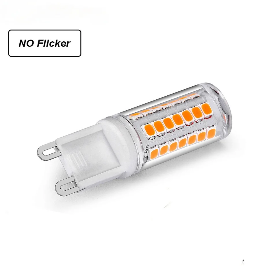 Приглушаемая светодиодная лампочка G9 220 В переменного тока 45 светодиодный одов 3