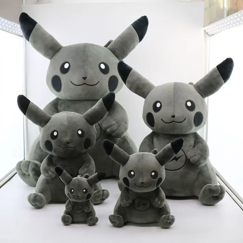 

Милая Аниме Фигурка покемона Pikachu Dark, 30 см, кавайная кукла поп! Мягкие игрушки, плюши, сопровождение, декор детской комнаты