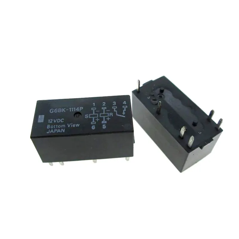 Новое реле G6BK-1114P 12VDC G6BK-1114P-12VDC G6BK1114P 12VDC DC12V 12V 5A 250VAC 6PIN