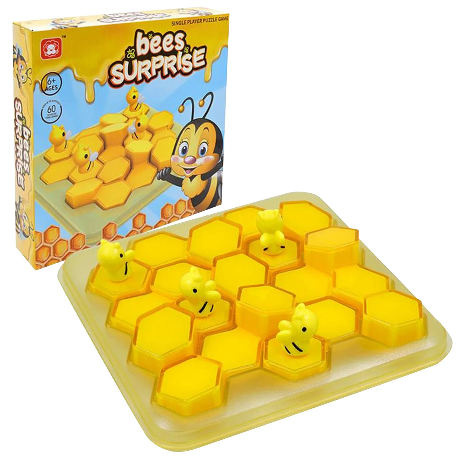 

Bee Toy Interactive Assembly Game Creative Clearance Parent-child Board Education