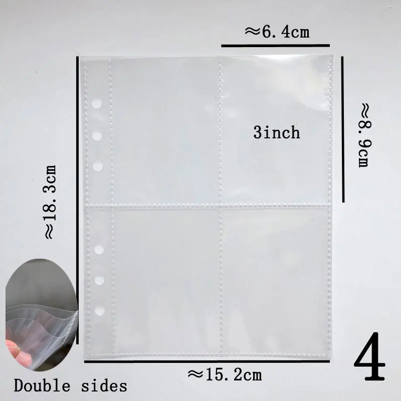 

Цвет Macaron A6 с 6 кольцами, блокнот из искусственной кожи с клипсой, кожаный блокнот с вкладышами, обложка для ноутбука, 3-дюймовая фотокарта, коллекционная книга