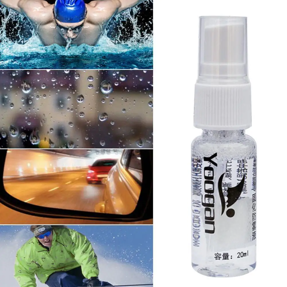 

Swimming Diving Goggles Glasses Lenses Anti-fog Agent Solid Non Fogging Liquid Spray Sprayer for Swim Pool Solidified Spectacle