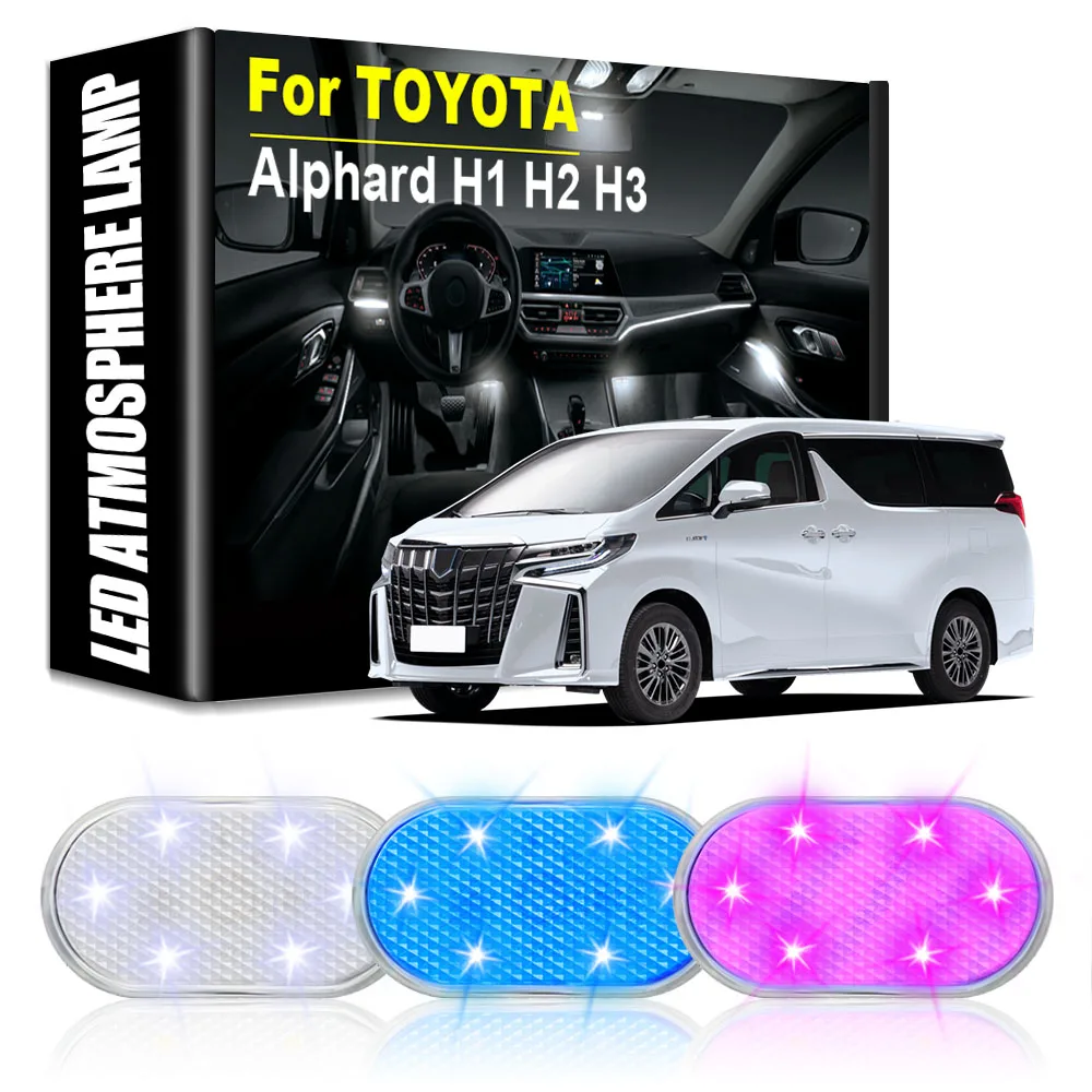 

Car LED Atmosphere Lights Car Rechargeable Touch Lamps Automotive Goods Car Accessories Auto Tools for TOYOTA Alphard H1 H2 H3