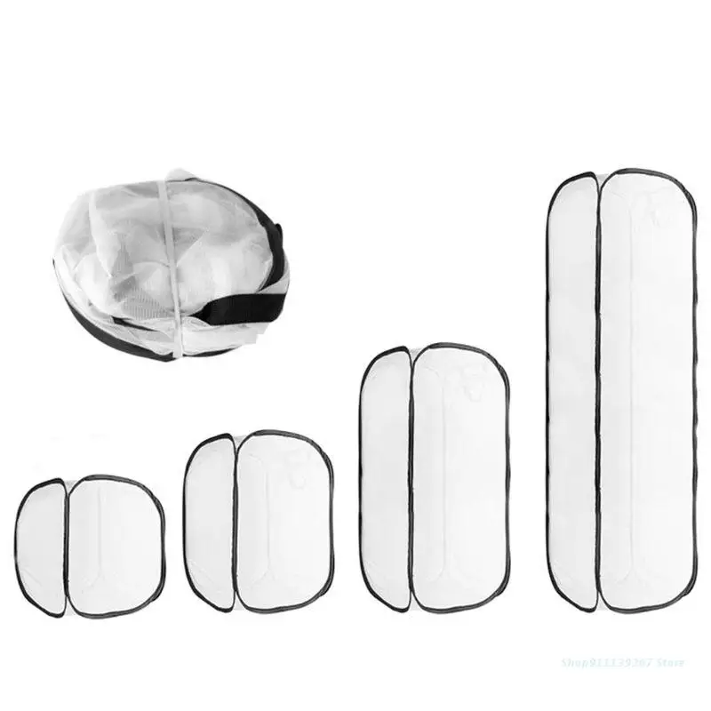 

C5AD Portable Giant Collapsible Insect Observation Mesh Cage Terrarium Folding Large