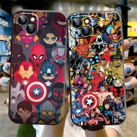 popular marvel phone case for iphone 13 12 11 pro 12 13 mini x xr xs max se 6 6s 7 8 plus soft silicone cover carcasa coque