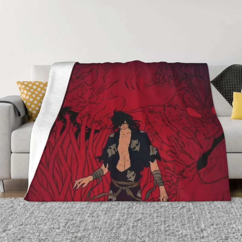 

DororoHyakkimaruAnimeCOOLPortableWarmThrowBlanketsforBeddingTravel