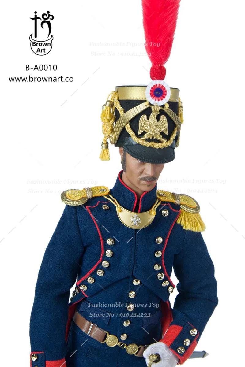 Экшн-фигурка Мужская солдатская война солдат Наполеона офицер полный набор 12