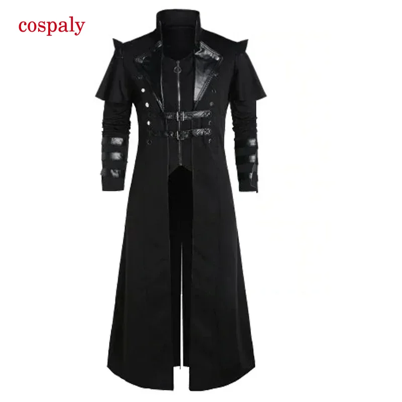 Хэллоуин Средневековый стимпанк Убийца Эльфы Пиратский костюм для взрослых