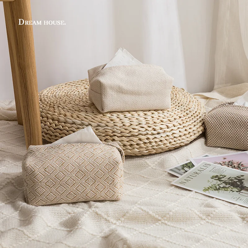 Креативная коробка для салфеток из полиэстера в европейском стиле хранения