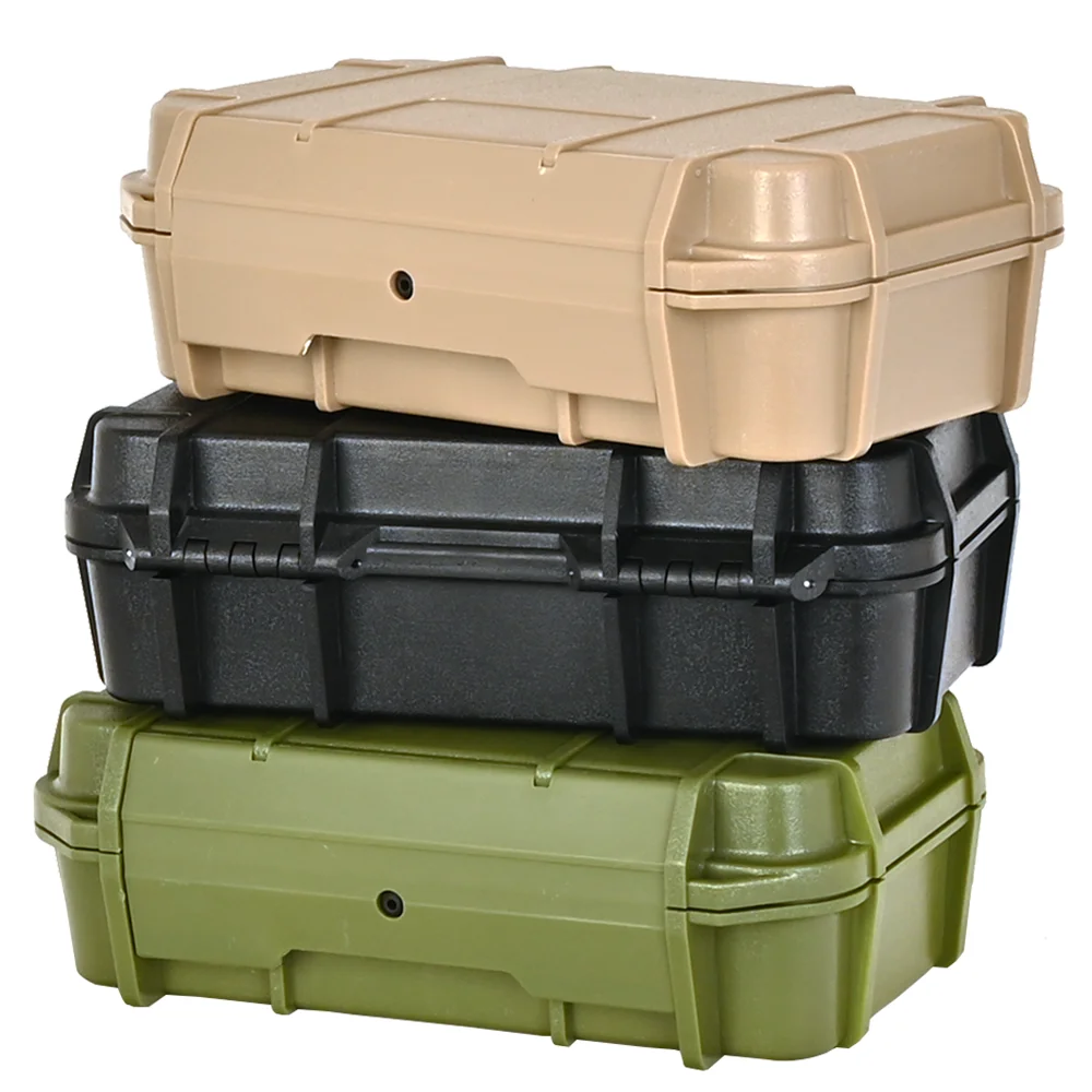 ABS Tool Box Double Layer Waterproof Suitcase Portable Stora