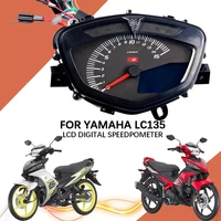 new 7 colors motorcycle tachometer digital odometer speedometer meter gauge moto instrument gear display for yamaha lc135 lc 135