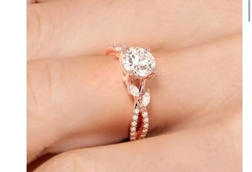 

585 custom 585 RING moissanite ring wedding party Jewellery