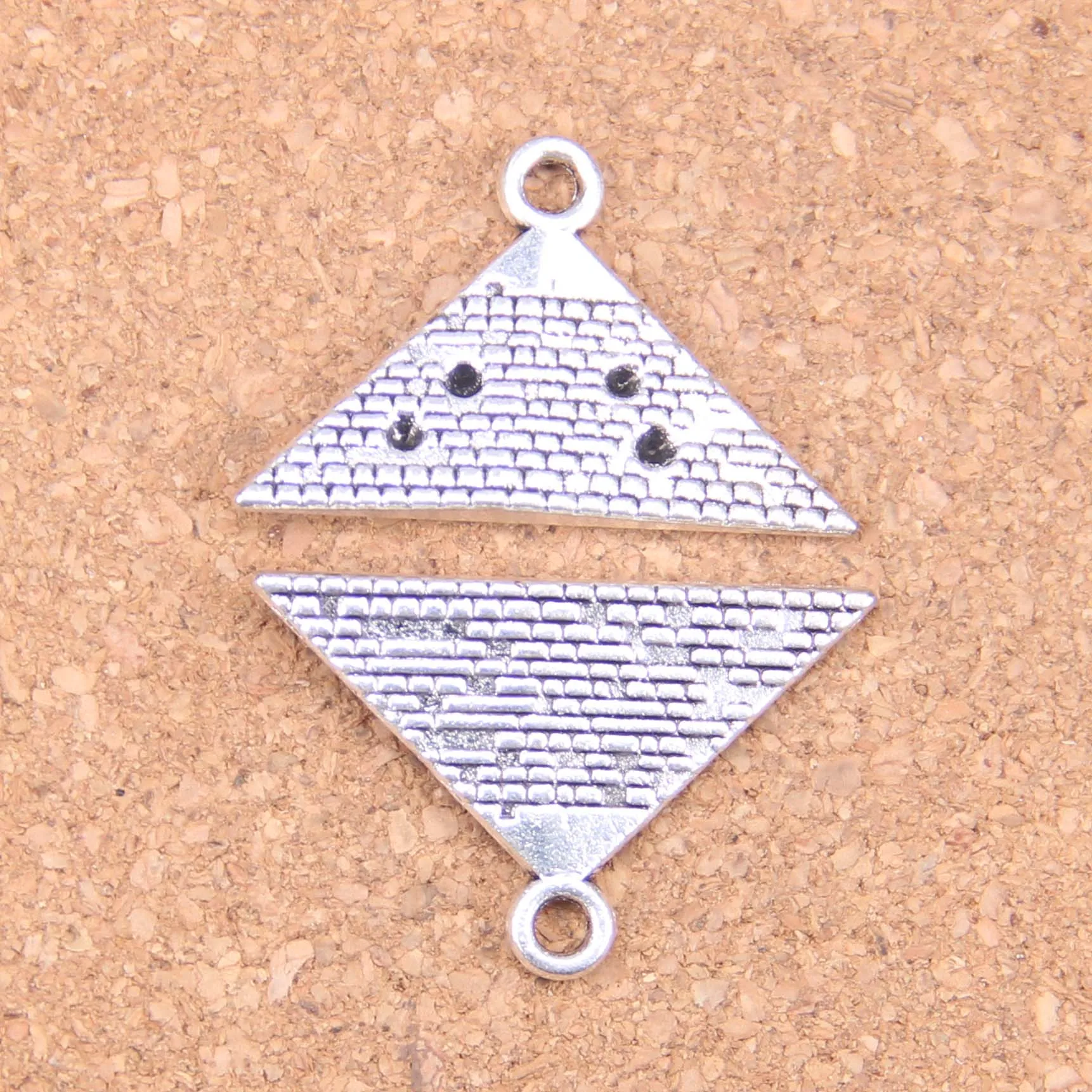 

26pcs Charms Egypt pyramid 20x32mm Antique Pendants,Vintage Tibetan Silver Jewelry,DIY for bracelet necklace