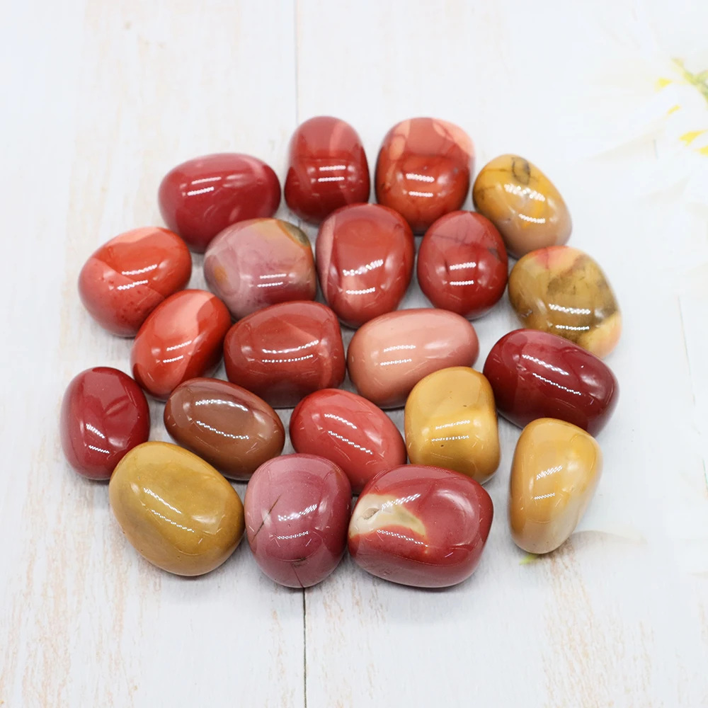 

Натуральные tumbled stones Mookaite