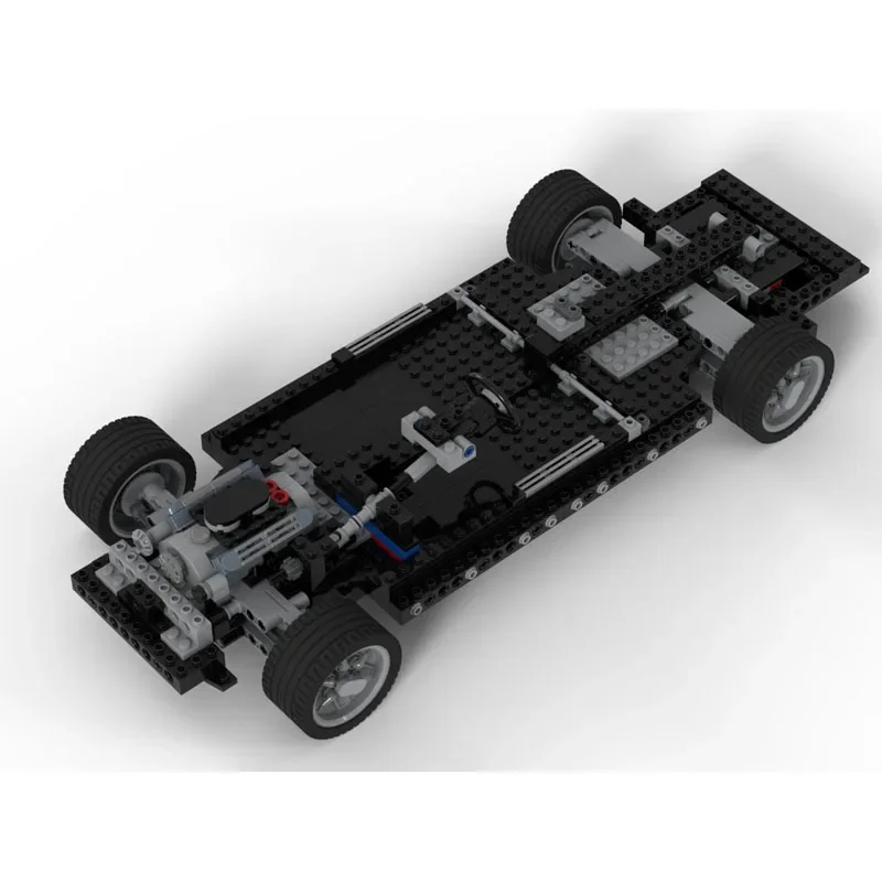 MOC- 198182 Классический фильм летучая мышь родстер гоночный строительный блок