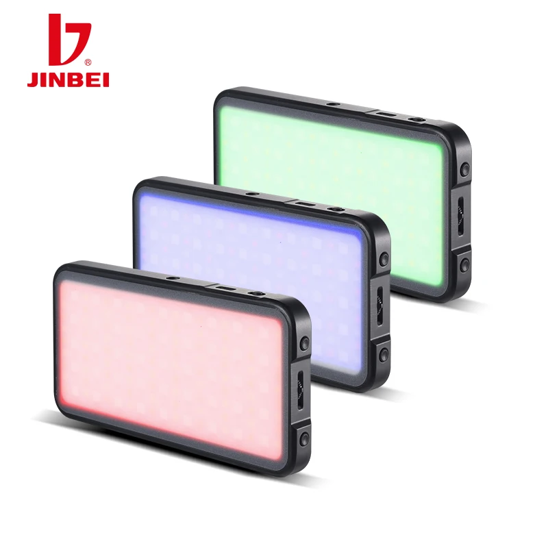 Карманный мини-светильник JINBEI светодиодный светильник RGB для камеры
