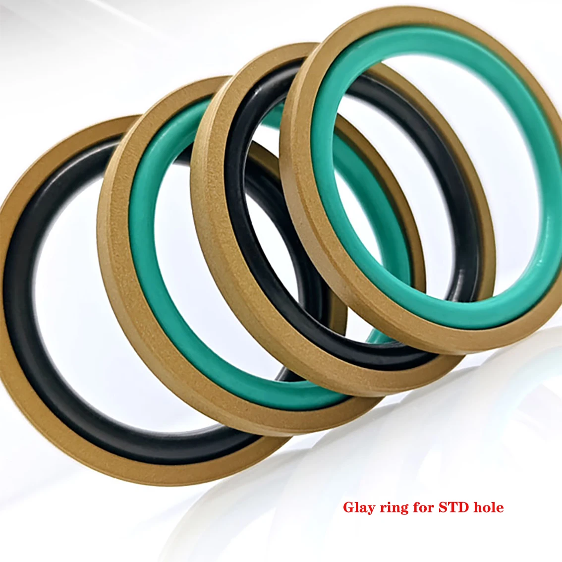 1 шт. уплотнительное кольцо двухпетлевой гидравлический цилиндр для STD поршня с