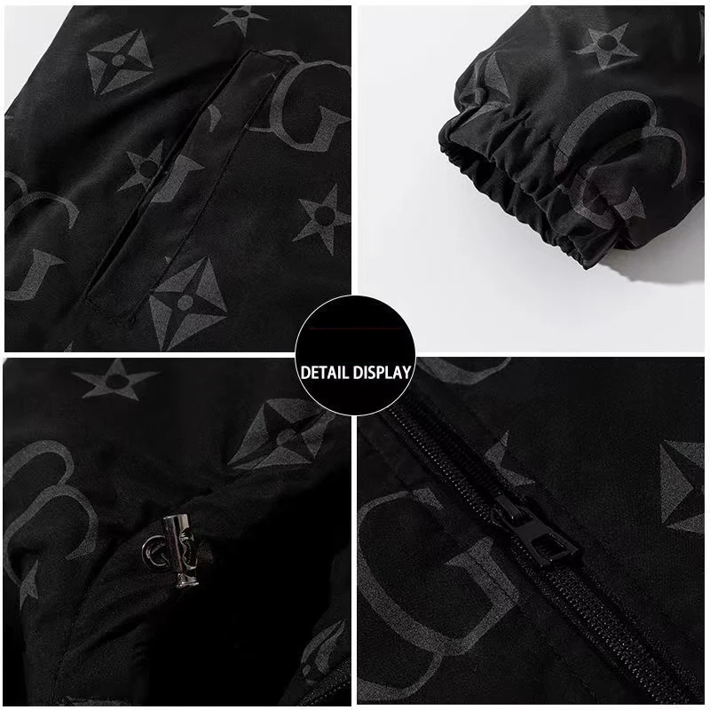 2021 New Men's Cotton-padded Jacket Autumn Winter Thick And Warm Male Jacket Korean Style Trendy Cotton Clothing Large Size Coat