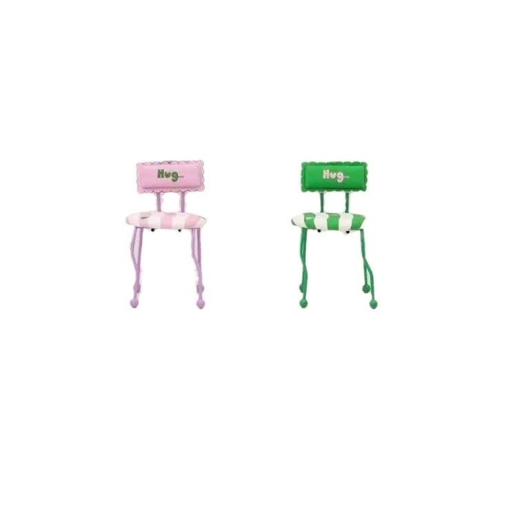 Мебельные табуреты по индивидуальному заказу железные стулья в полоску с