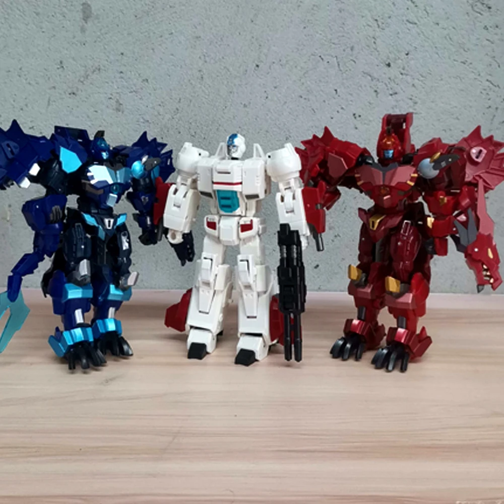 В НАЛИЧИИ Игрушки-трансформеры TNT01 Jetfire JINBAO 8871 пламя красный дракон синий лед
