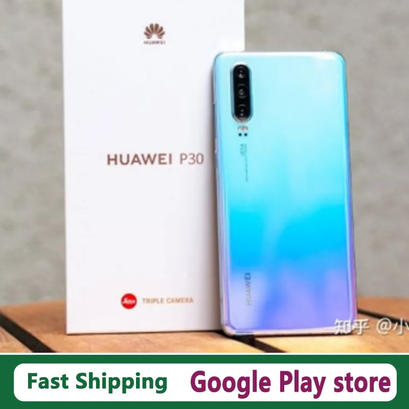 Международная версия смартфона HuaWei P30 ELE-L29 телефон Kirin 980 ...