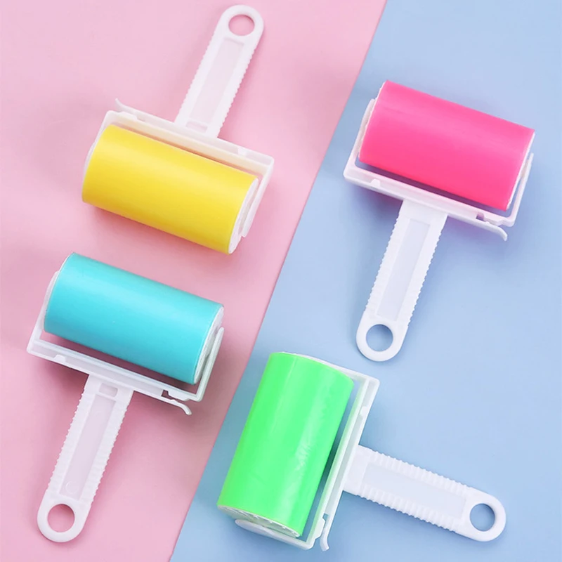 

Remover Washable Clothes Dust Pet Hair Cleaner Brush Fabric Lint Picker Carpet Sweater Clothing Sticky Roller Laundry Product