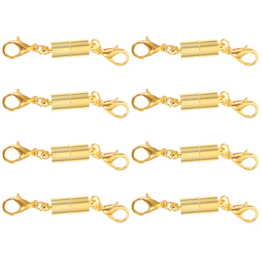 

8 pcs Lobster Clasps Necklace Clasps Necklace Magnetic Clasp