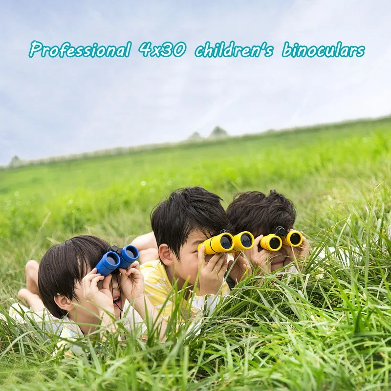 

Professional 4x30 HD Kids Binocular Folding Optics Children Educational Learning Outdoor Telescope Interest Ability Cultivation