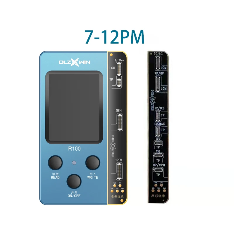 

DL R100 Multifunctional Recovery Device For iPhone 7 7P 8 8P X XS XSM XR 11 12 Pro Max Mini True Tone Recovery Programmer